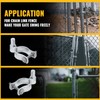 VIVIDA 1-5/8" Gate Post Hinge, Chain Link Fence Gate Hinge,