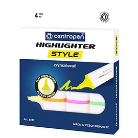 PK 4 Centtropen Fluo Highlighter 6252