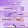 4 Pairs Magnetic Eyelashes Natural Look Kit False Eyelashes No