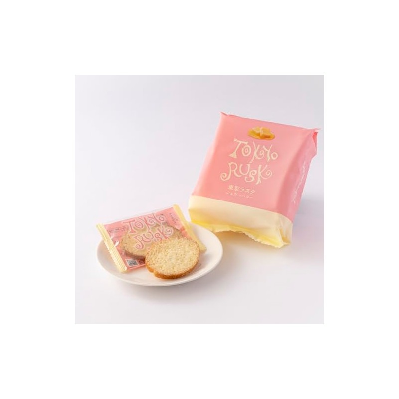 Tokyo Rusk Sugar Rask, 8 Pieces, Tokyo Souvenir Drum Style,