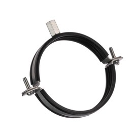Pipe Clamp Diameter 100 mm Spiral Duct Pipe Seal Rubber Seal Holder Pipe Fan