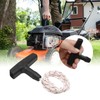 Hoypeyfiy Recoil Starter Handle with Pull Cord Kit Replacement for