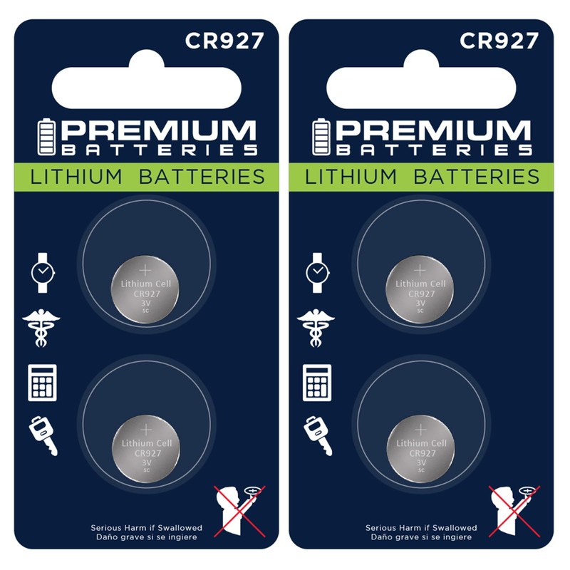 Premium Batteries Premium CR927 Lithium 3V Coin Cell - Japanese