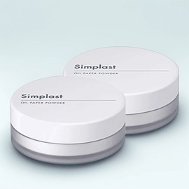 Tony Moly Simple Last Oil Blotting Powder 9g, 2 pcs. / 토니모리 심플라스트 기름종이 파우더 9g, 2개