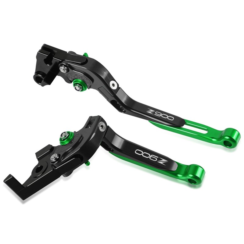 R QIANKONG Z900 Motocycle Brake & Clutch Levers Set Foldable
