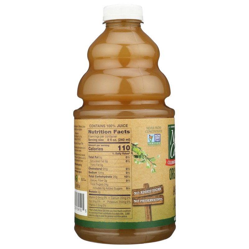 North Coast Brewery NORTH COAST Organic Apple Juice, 64 FZ