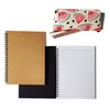 Spiral Notebook, College Ruled Notebooks, Thick Paper, 1 Subject, 3