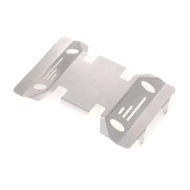 LCX Racing 1/6 RC Crawler Car Stainless Steel Skid Plate Guard Armor Skid Plate Protector for RC Crawler Car Axial SCX6 AXI05000, Upgrades Parts Accessories (Skid Plate Guard)