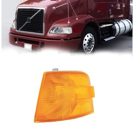 Torque Driver Left Side Turn Signal Light Replacement for 1999-2011 Volvo VNM and 1996-2003 VN VNL Semi Trucks [NOT Included Bulbs] DOT SAE Approved LH (TR014-L)