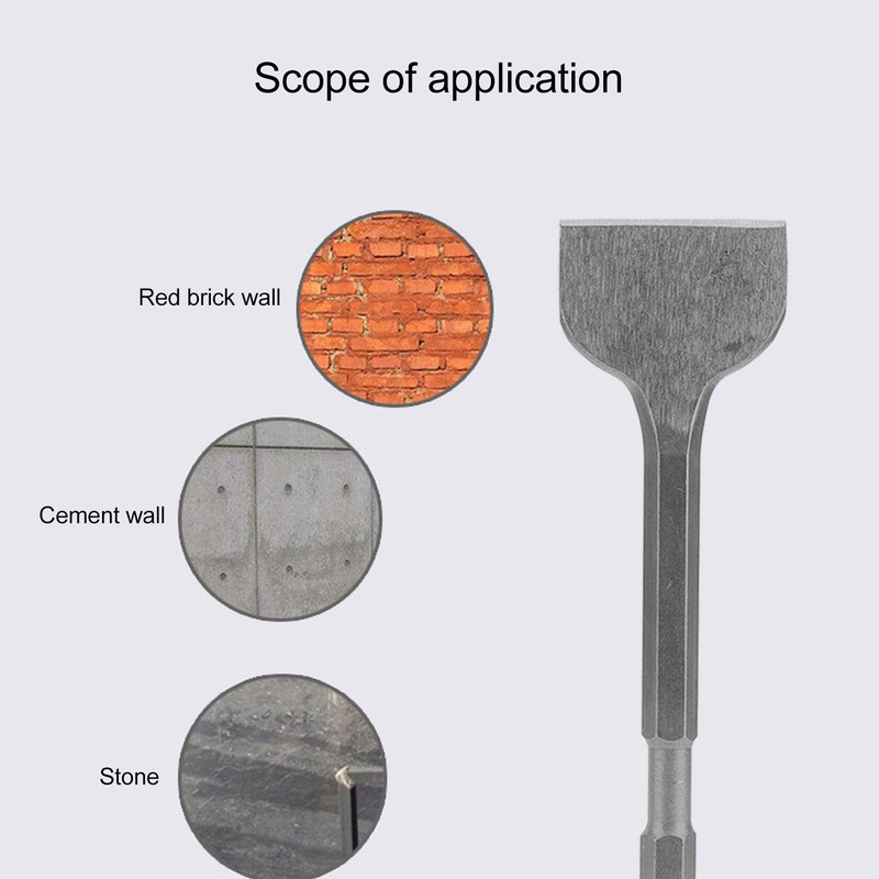 Hex Shank Hammer Drill Chisel Masonry Chisel Tile Removal Chisel