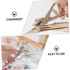 LALAFINA Heavy Duty Canvas Pliers Spring-Loaded Wide Mouth Clamp Canvas