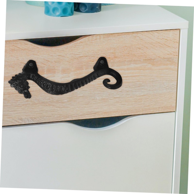 Mipcase Cabinet Handle Elegant Cast Drawer Pull for Furniture Durable