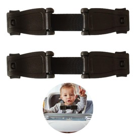 PVFZXS Pack of 2 Release Protection Child Seat, Car Seat Chest Strap Clip, Child Seat Belt Secure, Child Seat Belt Secure, Child Seat Car Seat for Car Seats, Pushchairs, Children's Highchairs, Bicycle