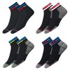 NAVYSPORT Sneaker Socks Men Women Cotton Short Quarter Short Socks,