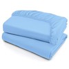 SSW HOMES Fitted Sheet Extra Deep 40cm, Brushed Microfiber Breathable