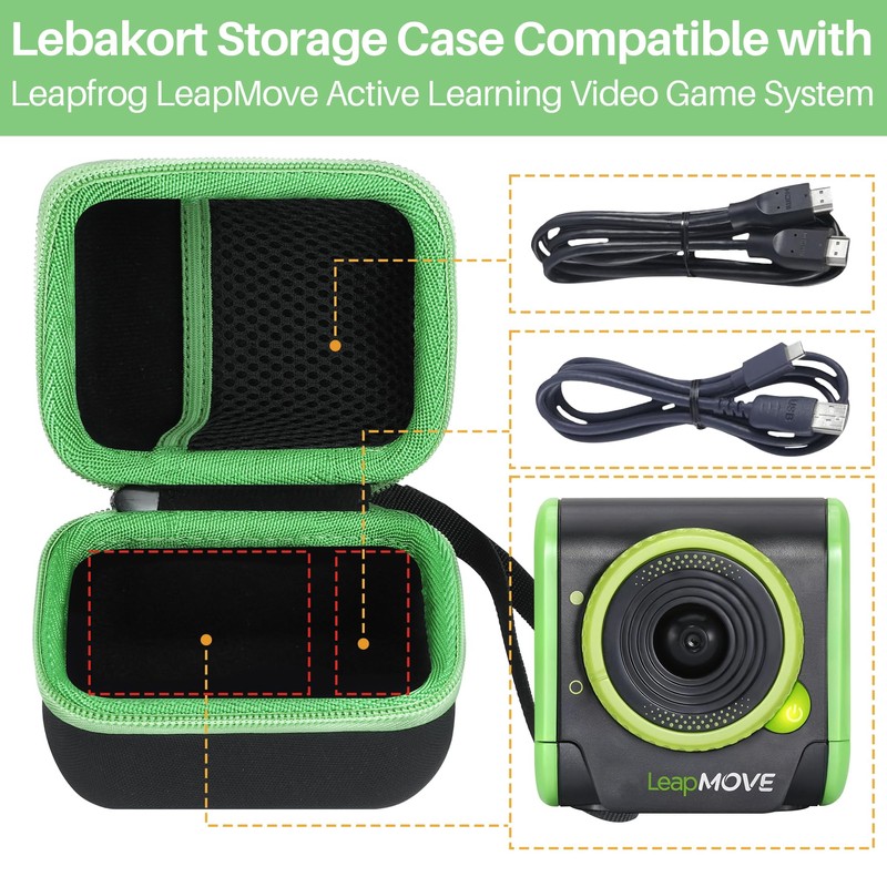 Storage Case Compatible with Leapfrog LeapMove Active Learning Video Game