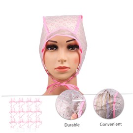 FOMIYES 12pcs Highlighter Hat Crochet Hair Dyeing Hat Diy Highlight Cap Hair Tippig Caps Highlights Dye Cap Disposable Hair Cap Hair Styling Dye Cap Piggy Clamshell or Baking Oil
