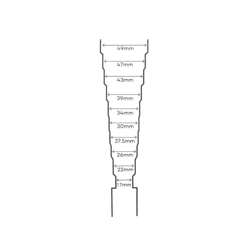 Waste water hose | extendable | Ø45mm | with adapter