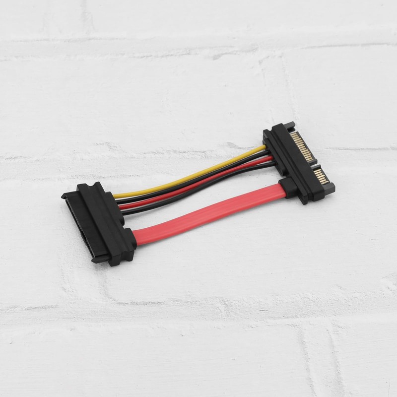 Create idea 2pcs SATA to SAS Data Cable 22 Pin
