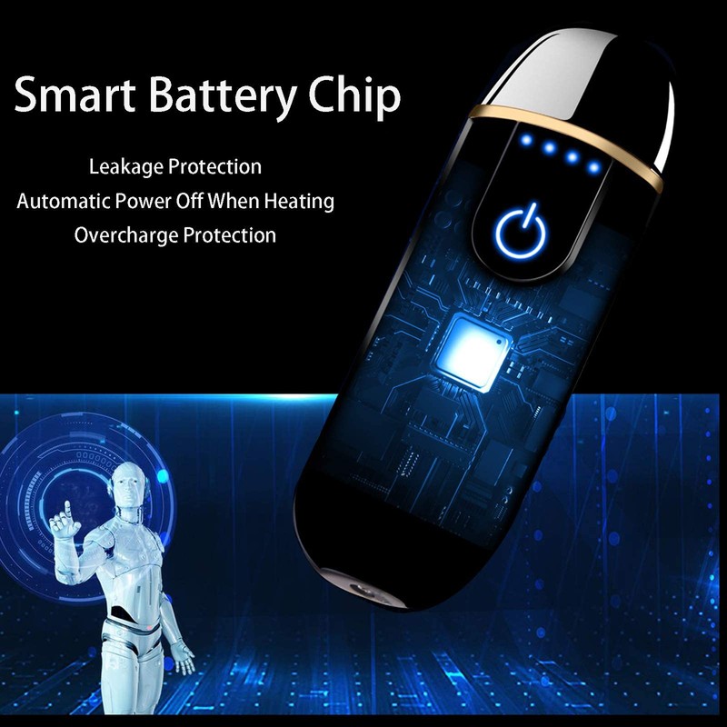 Electric Lighter, Smart Electronic Lighter, Mini USB Rechargeable Lighter Touch