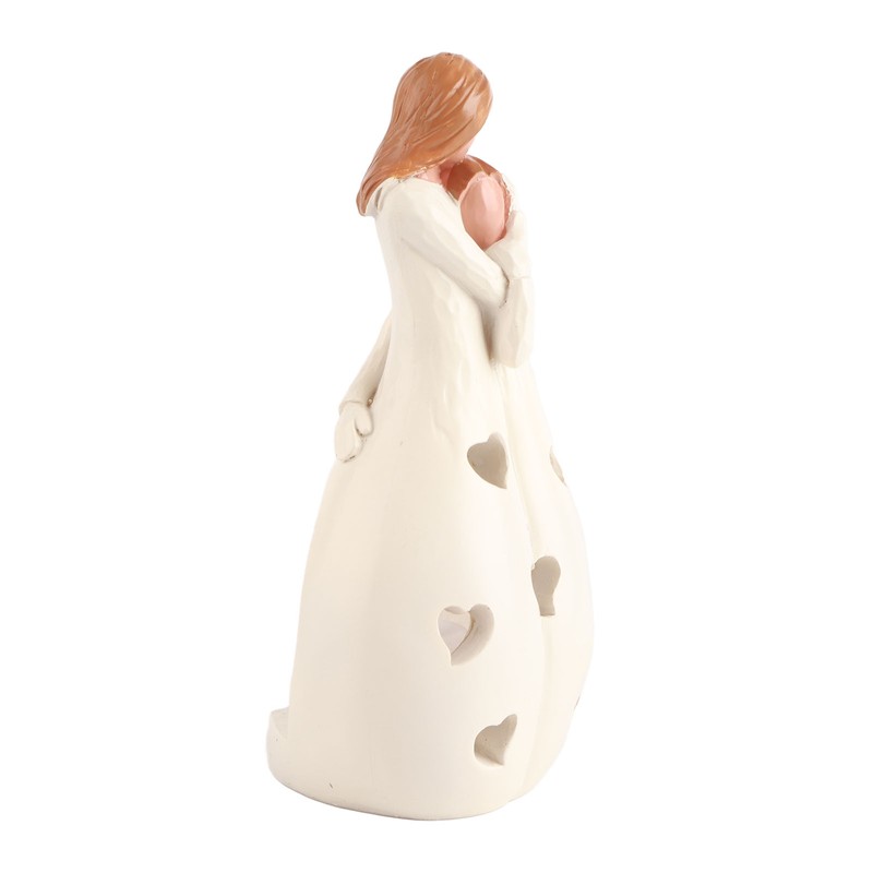 Mother's Day Gift Mother Daughter Hug Candle Holder Candle Light