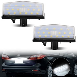 GemPro Prius 30 Series ZVW30 ZVW35 License Plate Lamp, LED Prius α, 40 Series, 20 Series, C-HR ZYX10, NGX50, RAV4, Venza Matrix, Scion TC, AGT20, ANT10, Compatible with Lexus CT200h, 10 Series, ZWA10,