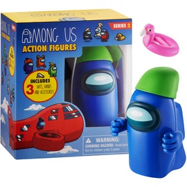 Among Us Collectible Action Figure Series 2 With Accessories (Blue)