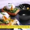 TZQFROCE Stainless Steel Egg Cooker Poached Egg Cooker Foldable Egg