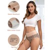 INNERSY Women's Underwear Cotton Briefs Underwear for Women Breathable High