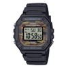 Casio Collection W-218H Wristwatch, Genuine Domestic Product, black/camouflage
