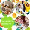 Ludihive Hatching Dinosaur Eggs Toys for Kids, 60 Pcs Grow