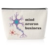 Neuroscience Gifts for Women Cosmetic Bag Neurology Nurse Gift Travel
