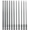 Sutekus 6" Long Torx Bit Set 11 Piece Torx Head