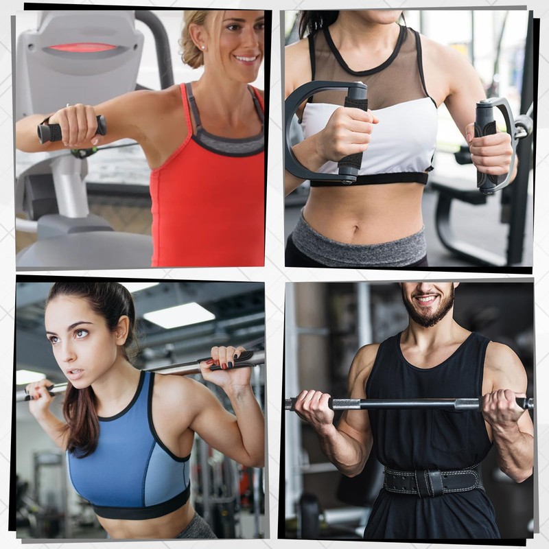 Grip Pads Gym, Anti Slip Barbell Pad Weight Lifting Gloves,