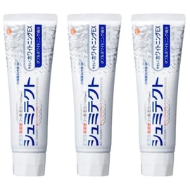 やさしくホワイトニングEX【医薬部外品】ホワイトニング 歯磨き粉 知覚過敏ケア 高濃度フッ素配合<1450ppm> 3個セット