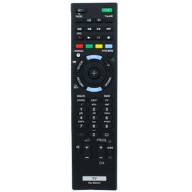 RM-ED047 Remote Control Replacement for Sony TV All Sony TV Bravia 4k Ultra HD KDL-22BX320 KDL-22BX321 KDL-32BX320 KDL-32BX321 KDL-32BX420 KDL-32BX421 KDL-40BX420 KDL-40BX421 KDL-40BX421 L-40BX421