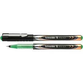 Schneider Xtra 825 Pack of 10 Rollers with Liquid-Ink-technologie and Conical Tip Ink Green
