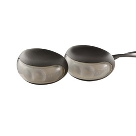 HELLA 2XA 959 560-401 Marker Light - LED - 12/24V - mounting - Lens Colour: Crystal clear - LED colour: Red - Cable: 500mm - Quantity: 2