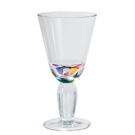 Merritt International 24040 Rainbow Diamond Wine Glass