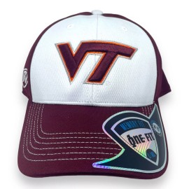 Top of the World Virginia Tech Hokies Top of the World Memory Fit Cap NWT Size L/XL