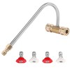 FIXFANS Pressure Washer Gutter Cleaner Attachment, 4000 PSI, Gutter Cleaning