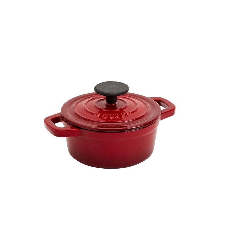 Smith & Clark 1-Quart Enameled Cast Iron Dutch Oven Pot