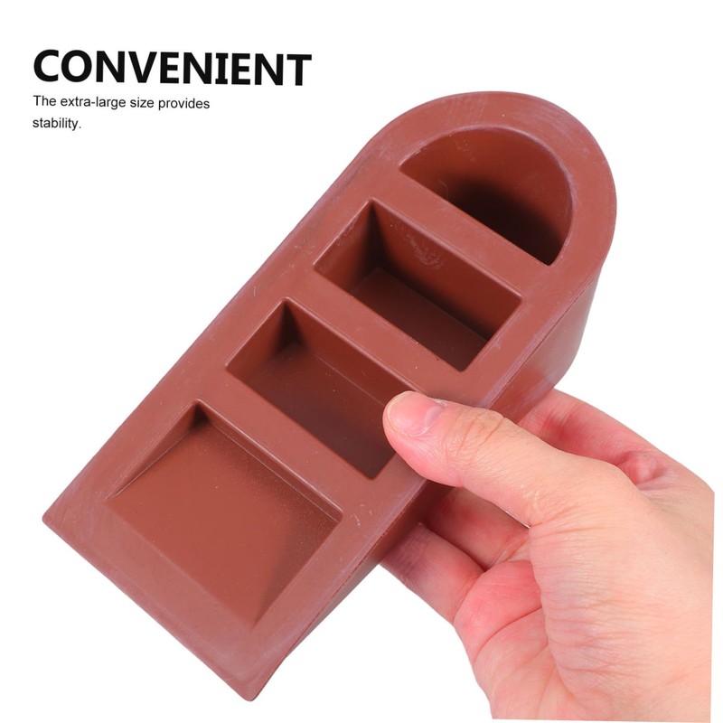 Alipis Extra Large Rubber Door Stopper Heavy Duty Wedge Door