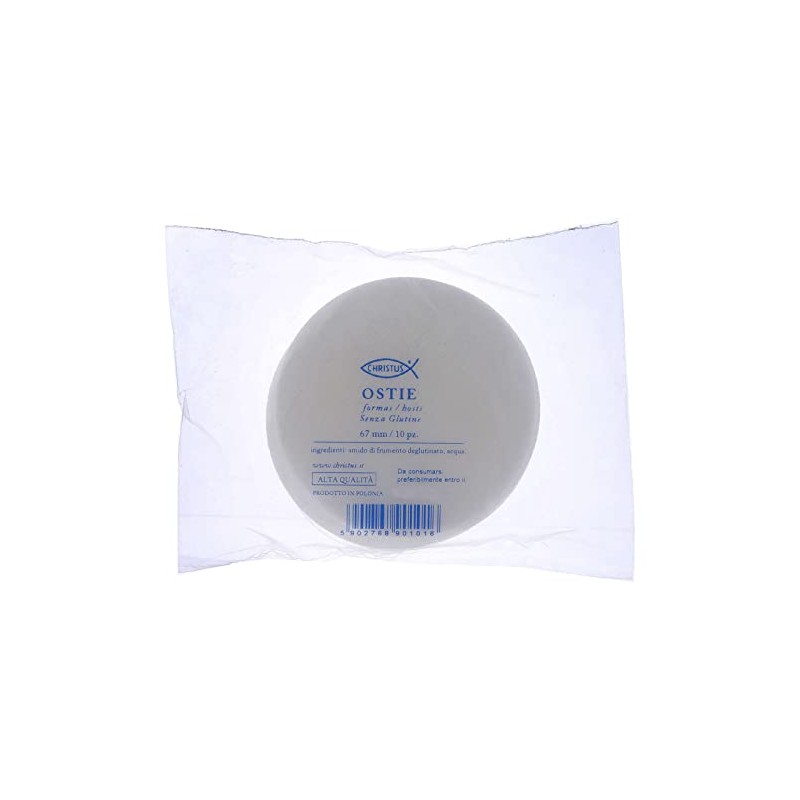 Gluten Free Hosties 6.7cm Diameter Pack of 10