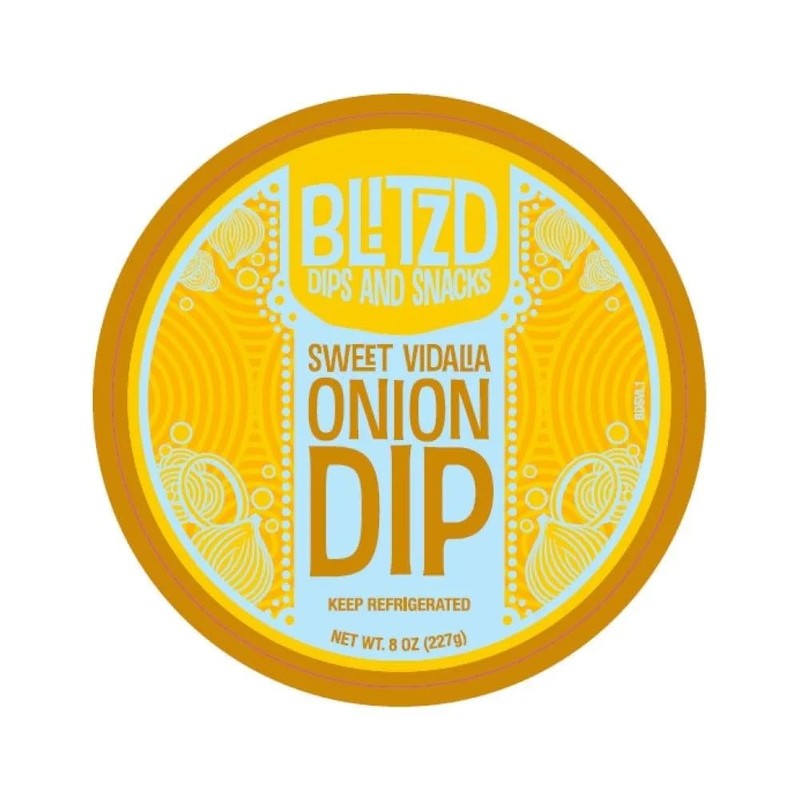 Blitzd Sweet Vidalia Onion Dip, 8 oz, 4 Pack