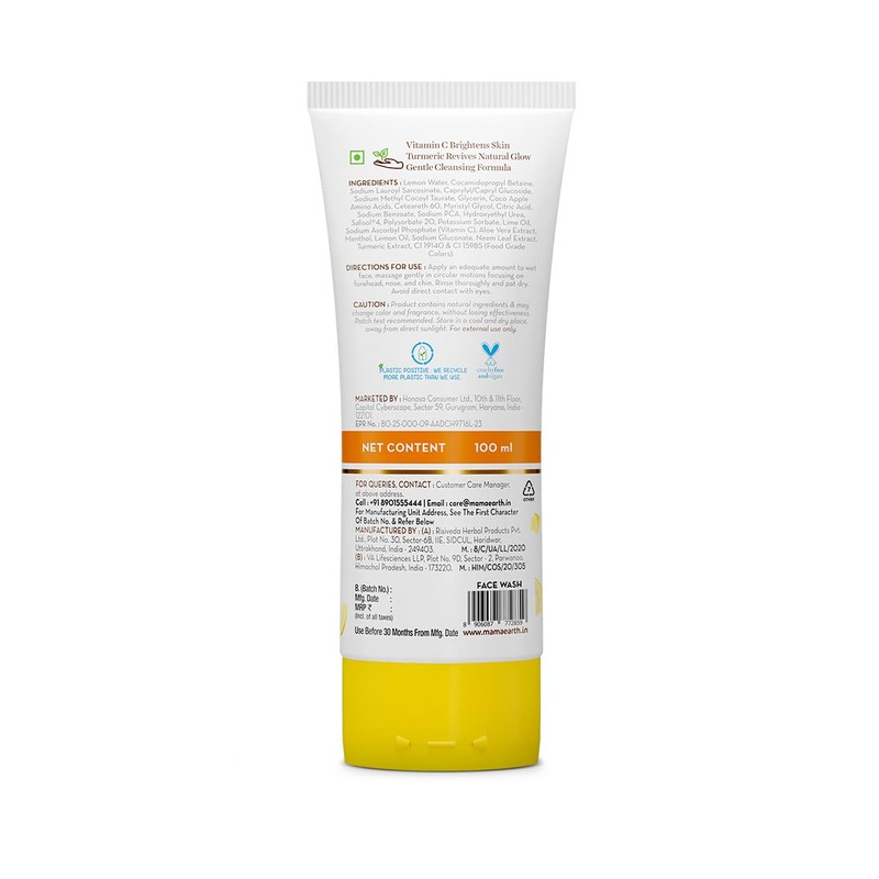 MAMAEARTH Vitamin C Daily Glow Face Wash with Vitamin C