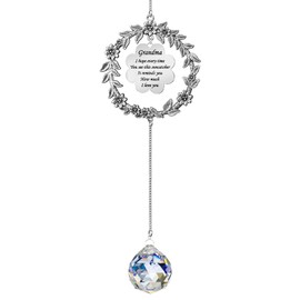 Gifts for Grandma, Birthday Valentines day for grandma from Grandkids, Sun Catcher for Christmas Birthday Mothers Day Thanksgiving