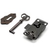 LBTODH Antique Cabinet Lock Retro Desk Lock Spring Door Lock