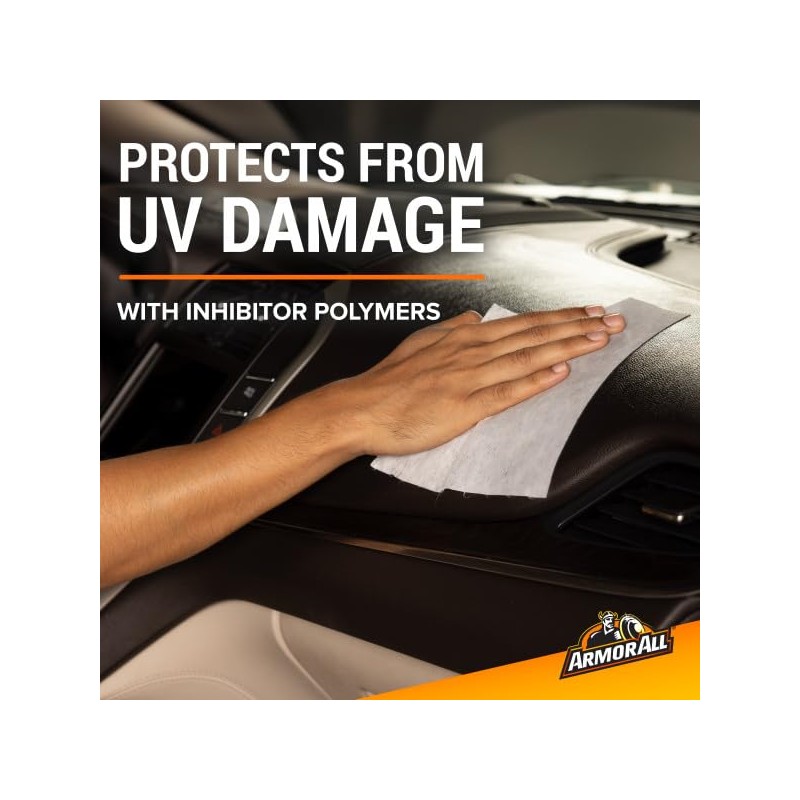 Armor All Ultra Shield Car Interior Protectant Wipes + Ceramic