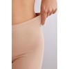 Intimissimi Woman's Raw Edge Seamless Cotton Shorts in Natural, Size